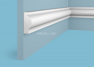 Молдинг Cosca MX-042 белый полистирол 12х30 мм 2м