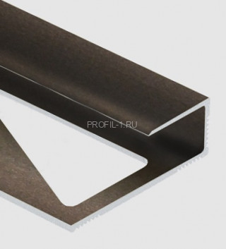 Профиль для ламината оконечный Panel L алюминий 10 мм PV44-06 бронза матовая 2,7 м Профиль для ламината оконечный Panel L алюминий 10 мм PV44-06 бронза матовая 2,7 м