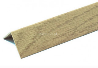 Пластиковый уголок 40х40 Lemal E40 8613 под дерево 2,75 м (25 штук)