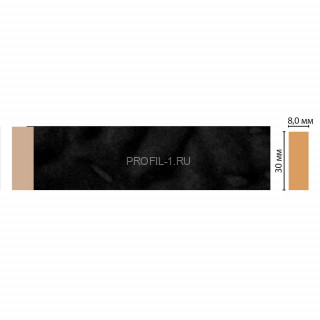 Молдинг DECOMASTER D041-195 (30x8x2400) цвет Черный глянец Молдинг DECOMASTER D041-195 (30x8x2400) цвет Черный глянец