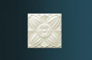 Декоративный орнамент Перфект P1116 белый 150х150х10 мм