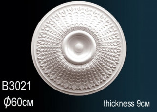 Потолочная розетка Перфект B3021 598 мм