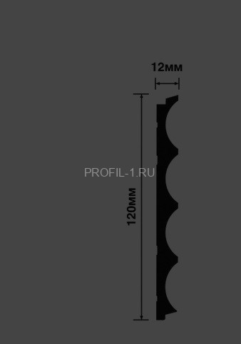 Стеновая панель 12х120 мм HiWood LV139 GN69 зеленый 2,7 м