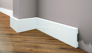 Напольный плинтус 58 мм Cezar Elegance LPC-32 белый 2,44 м Напольный плинтус 58 мм Cezar Elegance LPC-32 белый 2,44 м