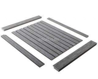 Финишный молдинг для панелей Hiwood LF124B GN68 под дерево 31х12 мм 2,7 м Финишный молдинг для панелей Hiwood LF124B GN68 под дерево 31х12 мм 2,7 м