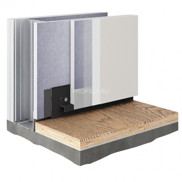 Алюминиевый теневой плинтус Decaro D002.2A Black черный с возможностью LED подсветки 2 м Алюминиевый теневой плинтус Decaro D002.2A Black черный с возможностью LED подсветки 2 м