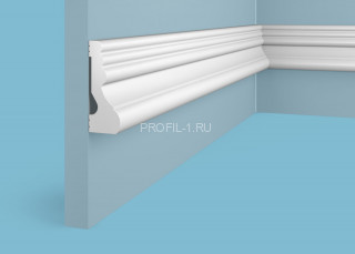 Молдинг Cosca MX-043 белый полистирол 26х68 мм 2м