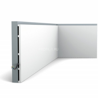 Напольный плинтус Orac Decor Duropolymer SX207 белый дюрополимер 250х13 мм 2м Напольный плинтус Orac Decor Duropolymer SX207 белый дюрополимер 250х13 мм 2м