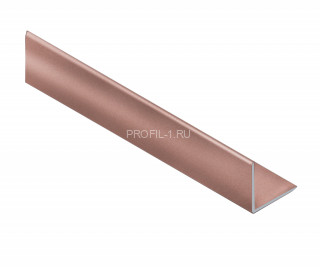 Алюминиевый уголок 15х15 мм NEEXY PV61-15 RG розовый блестящий 2.7 м