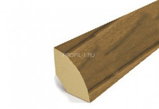 Галтель ПВХ Lemal выпуклая 14х14 мм Цвет 8607 Под дерево 2,5 м