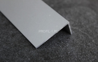 Алюминиевый уголок 70х14 ПБ70х14 серебро матовое 3 м Алюминиевый уголок 70х14 ПБ70х14 серебро матовое 3 м