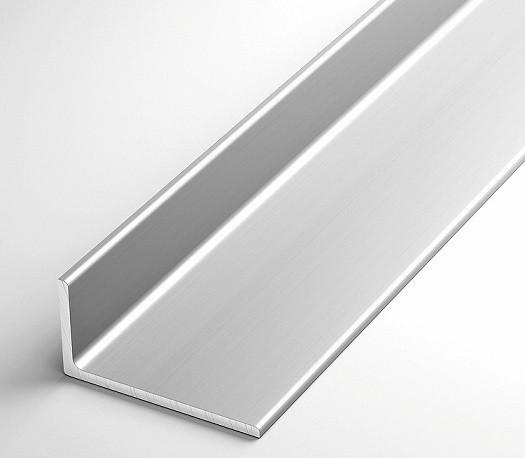 Алюминиевый уголок 10х25х1,2 мм разнополочный серебро 3 м