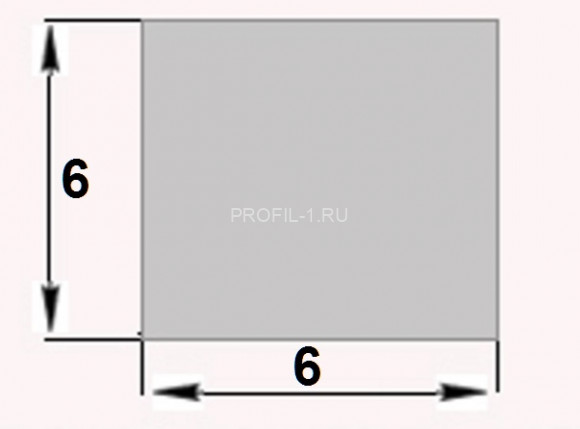 Латунный квадратный пруток PQ 6х6 ON 6х6 полированный 3м Латунный квадратный пруток PQ 6х6 ON 6х6 полированный 3м