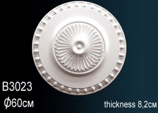 Потолочная розетка Перфект B3023 600 мм
