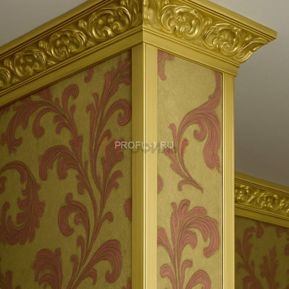 Латунный уголок 20х10 мм полированный 270 см