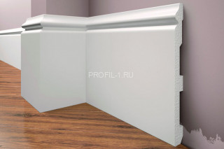 Напольный плинтус 179 мм Cezar Elegance LPC-33 белый 2,44 м Напольный плинтус 179 мм Cezar Elegance LPC-33 белый 2,44 м