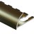 Профиль для плитки С-образный алюминий гибкий 12 мм PV21-17 титан блестящий 2,7 м