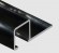 Профиль для плитки П-образный алюминий 12х12 мм PV32-19 черный блестящий 2,7 м