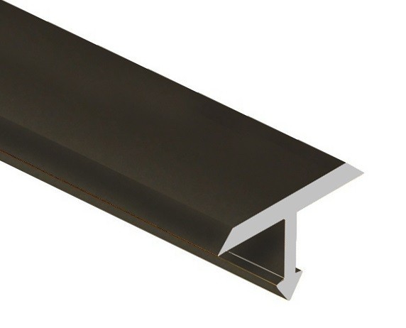 Профиль Т-образный 26 мм алюминий плоский PV39-10 коричневый матовый 2,7 м