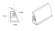 Плинтус для столешницы Cezar BL44 070 галиция серо-бежевый 4,2 м