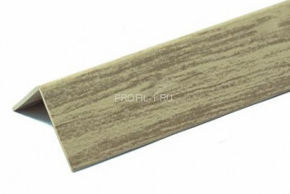 Пластиковый уголок 40х40 Lemal E40 8625 под дерево 2,75 м (25 штук)