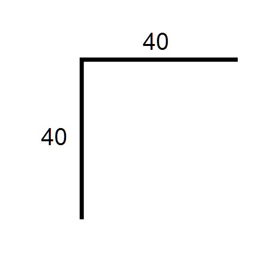 Пластиковый уголок 40х40 Lemal E40 8625 под дерево 2,75 м (25 штук) Пластиковый уголок 40х40 Lemal E40 8625 под дерево 2,75 м (25 штук)