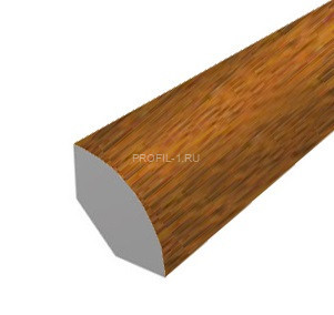 Галтель ПВХ Lemal выпуклая 14х14 мм 8699 Под дерево 2,5 м