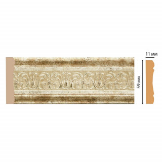 Молдинг DECOMASTER 164-127 ДМ (59x11x2400) цвет Бронза Молдинг DECOMASTER 164-127 ДМ (59x11x2400) цвет Бронза
