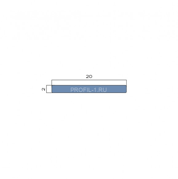 Алюминиевая полоса 20 мм NEEXY PV89-15 RG розовый блестящий 2.7 м