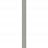 Правая планка для реечной панели VOX LINERIO M-LINE серая 2650х26х12 мм