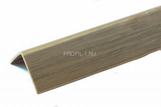 Декоративный уголок ПВХ 17х5 Cezar 116 Орех 2,75 м (25 штук)