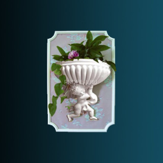 Декоративный светильник Perfect K5013 белый полиуретан 385х360х181 мм