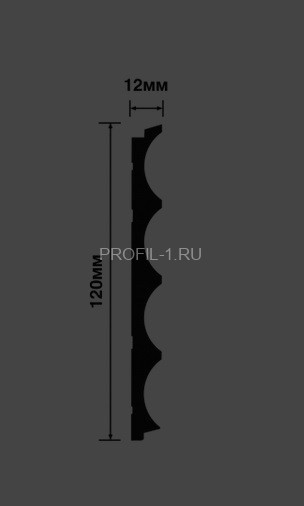 Стеновая панель 12х120 мм HiWood LV139 Y5 желтый 2,7 м