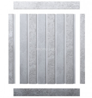 Финишный молдинг для панелей Hiwood LF124B W50 декорированный 31х12 мм 2,7 м Финишный молдинг для панелей Hiwood LF124B W50 декорированный 31х12 мм 2,7 м