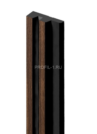 Финишный молдинг HiWood LF129A BR396NK под дерево 11х34 мм 2,7 м Финишный молдинг HiWood LF129A BR396NK под дерево 11х34 мм 2,7 м