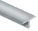 Профиль Т-образный 26 мм алюминий плоский PV39-03 серебро блестящее 2,7 м