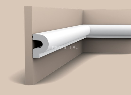 Молдинг Orac Decor Purotouch P8060 белый полиуретан 50х35 мм 2м