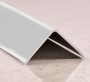 Угол защитный 10х10 мм алюминий PV60-02 серебро матовое 2,7 м