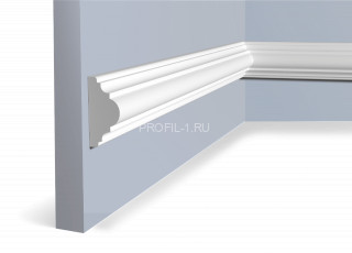 Молдинг HiWood D40V1 белый 40х18,5 мм 2 метра Молдинг HiWood D40V1 белый 40х18,5 мм 2 метра