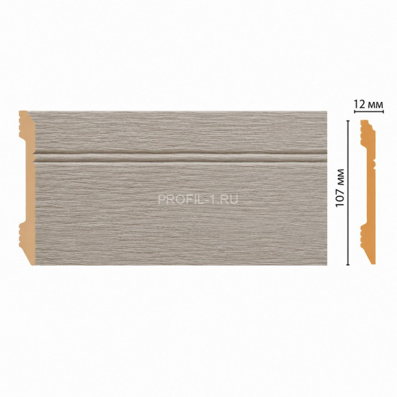 Плинтус напольный Дуб капучино DECOMASTER D105-77A ДМ (107x12x2400) Плинтус напольный Дуб капучино DECOMASTER D105-77A ДМ (107x12x2400)