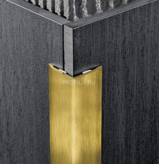 Латунный уголок 10Х10 Progress Profiles PEGOS 10А шлифованный 2,7 м Латунный уголок 10Х10 Progress Profiles PEGOS 10А шлифованный 2,7 м