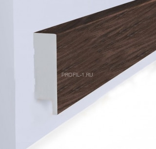 Финишный молдинг для панелей Hiwood LF1 BR395 под дерево 50х17 мм 2,7 м Финишный молдинг для панелей Hiwood LF1 BR395 под дерево 50х17 мм 2,7 м