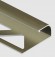 Профиль для плитки С-образный алюминий 10 мм PV14-16 титан матовый 2,7 м