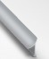 Уголок для плитки внутренний универсальный алюминий 10 мм PV30-36 серый Ral 7040 2,7 м