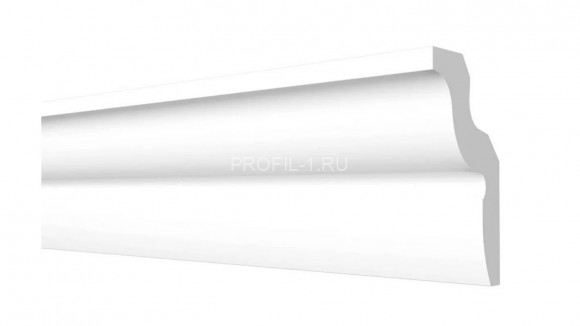 Потолочный плинтус Decor-Dizayn DD22 полистирол белый, под покраску 42х29х2000 мм