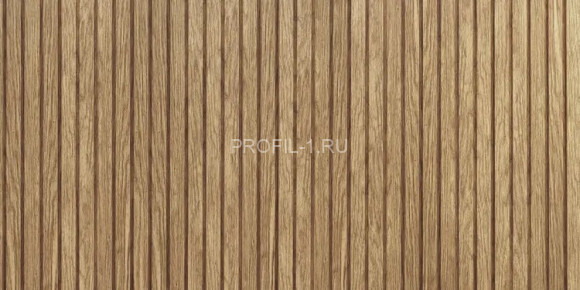Фасадная ламельная панель VOX SVP-06 FRONTO Дуб медовый 0.25х2.95 м 0,7375 м.кв.