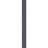 Правая планка для реечной панели VOX LINERIO M-LINE антрацит 2650х26х12 мм
