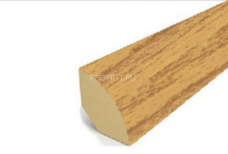 Галтель ПВХ Lemal выпуклая 14х14 мм Цвет 8629 Под дерево 2,5 м