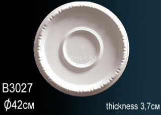 Потолочная розетка Перфект B3027 425 мм