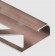 Профиль для плитки С-образный алюминий 10 мм PV14-14 розовый матовый 2,7 м
